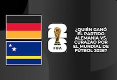 ¿Quién ganó el partido Alemania vs. Curazao por el Mundial de Fútbol 2026?