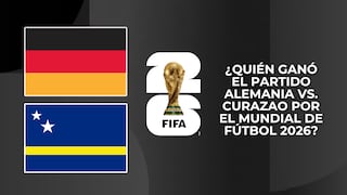 ¿Quién ganó el partido Alemania vs. Curazao por el Mundial de Fútbol 2026?