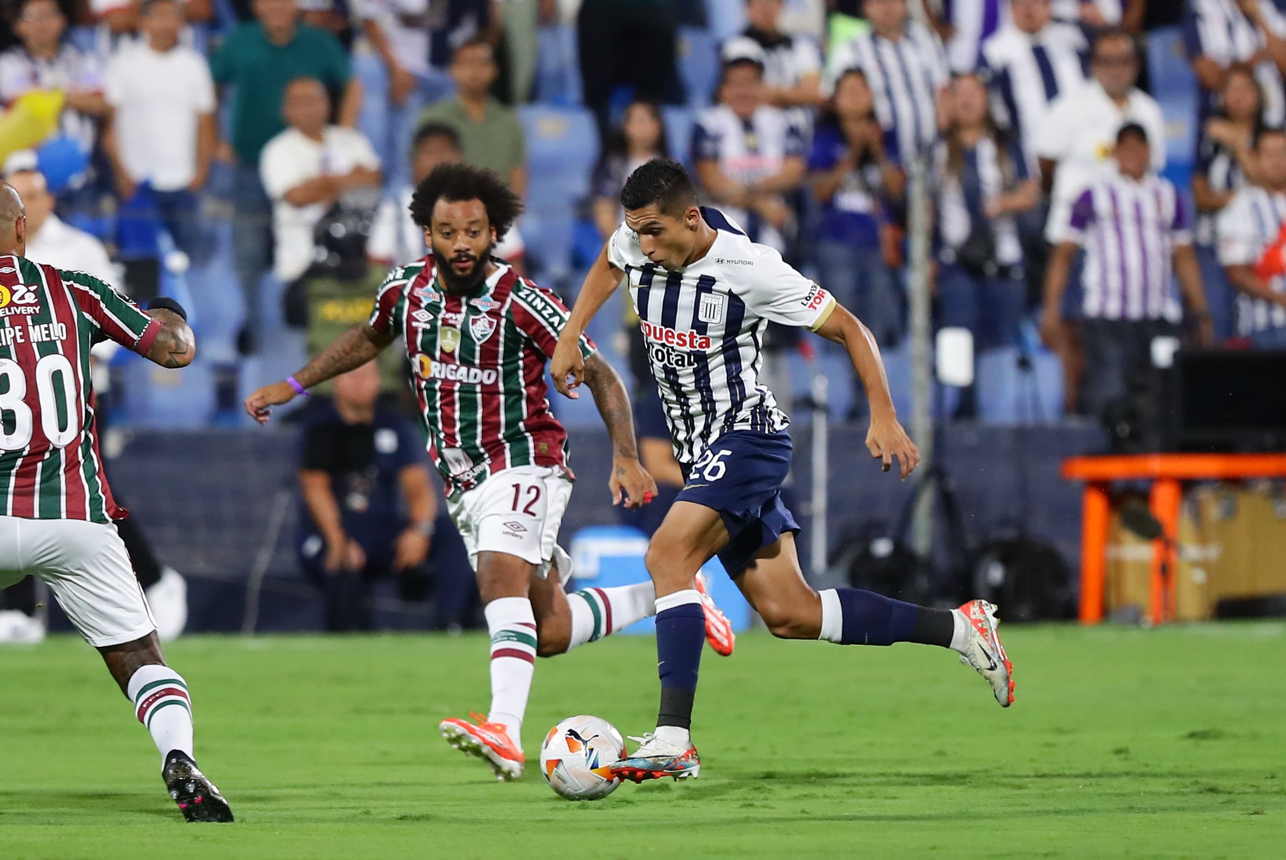 Alianza Lima y Fluminense jugaron en Matute (Foto: Jesús Saucedo / GEC)