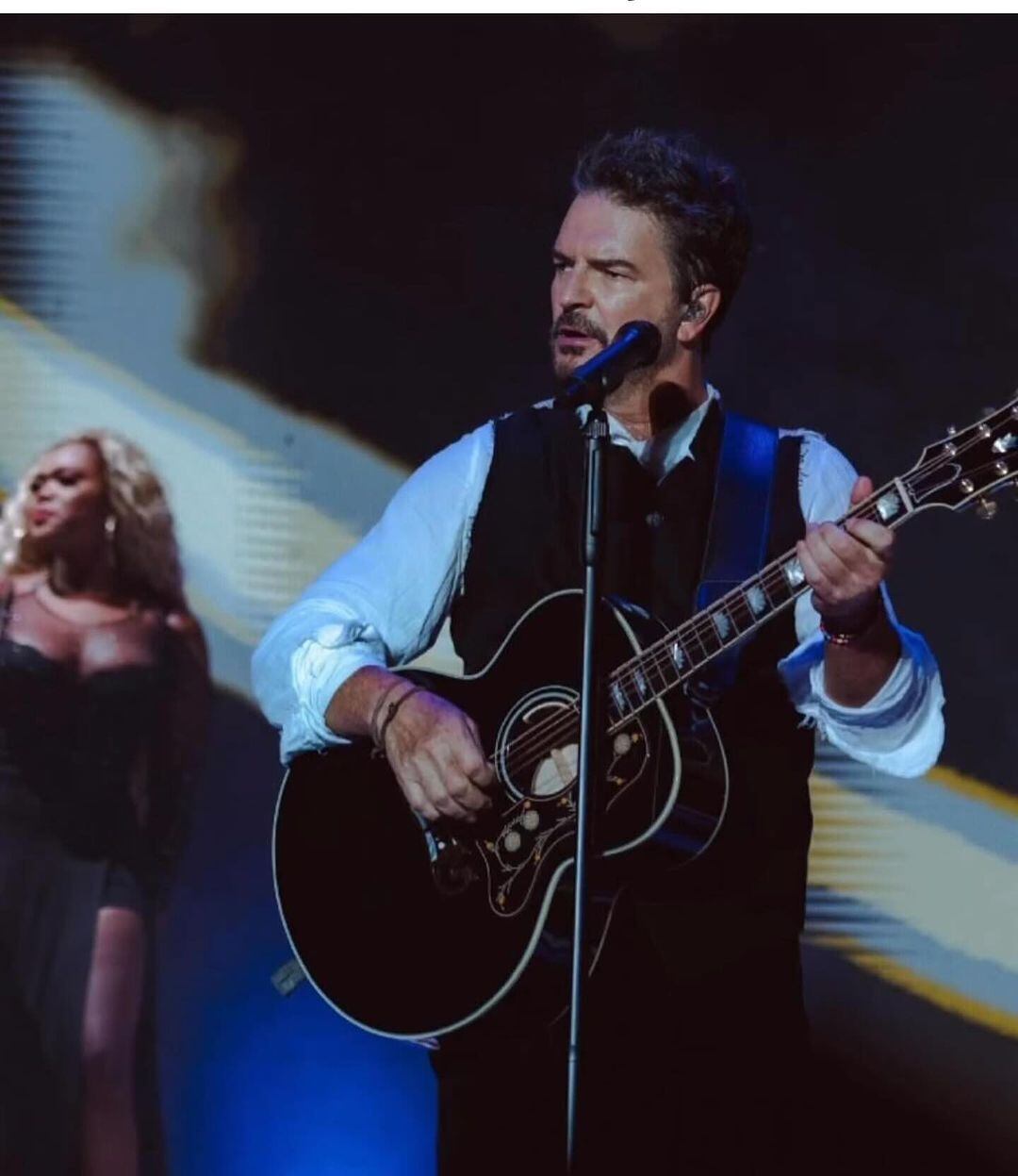 Ricardo Arjona en su último concierto en Santiago de Chile (Foto: Ricardo Arjona / Instagram)