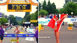 Atleta peruana Kimberly García logra nueva medalla de oro en Oregon 2022