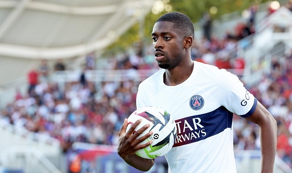 Ousmane Dembélé llegó al PSG desde el Barcelona en el último mercado de fichajes de verano. (Foto: Getty Images)