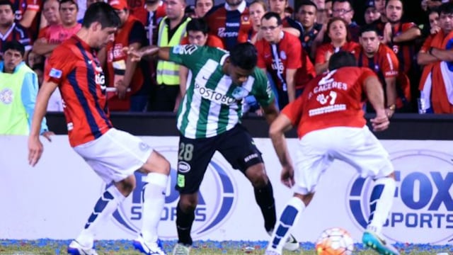 Atlético Nacional empató 1-1 con Cerro Porteño por Copa Sudamericana