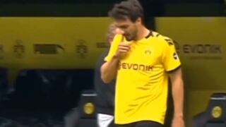 Mats Hummels recibe críticas tras lanzar fluidos nasales a la cancha en el Dortmund vs. Schalke 04