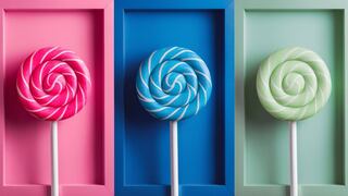 Escoge uno de los caramelos en la ilustración para saber si eres una persona melosa