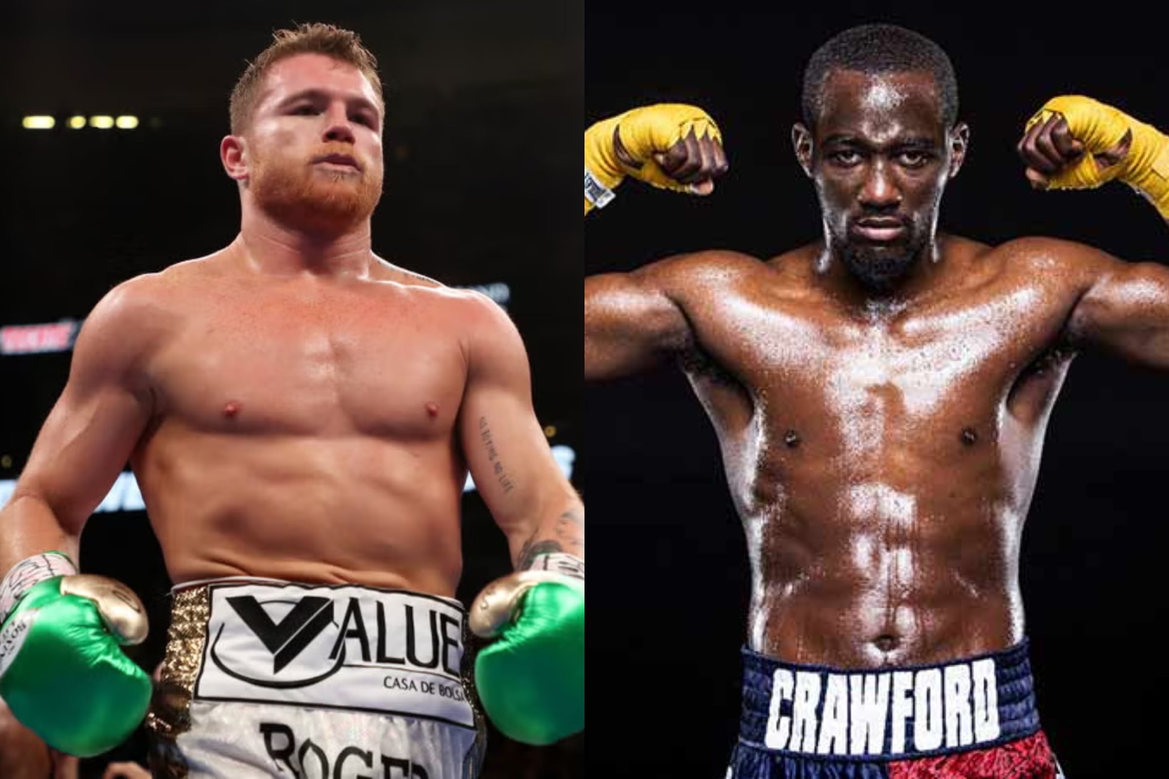 Canelo Álvarez y Terence Crawford se enfrentan este sábado 13 de septiembre en Las Vegas, con horarios confirmados para CDMX y Tijuana. (Fotos: Getty Images / Terence Crawford)