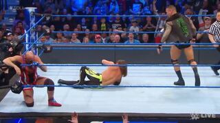 Atacó a AJ Styles: Randy Orton interrumpió la última lucha de Kurt Angle en SmackDown Live [VIDEO]