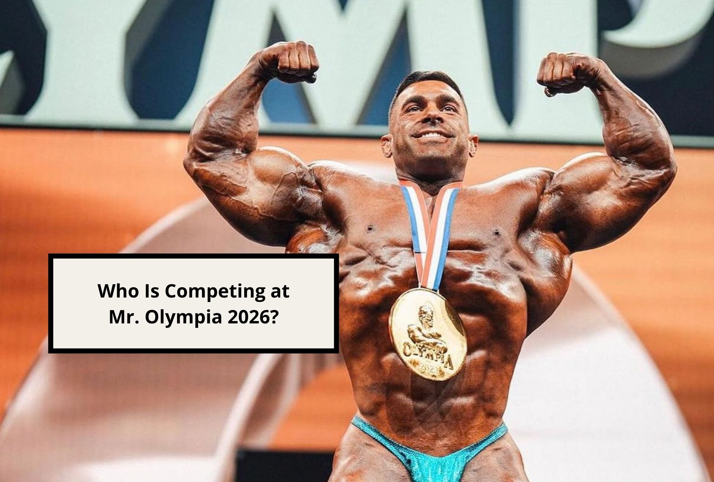 Check out this article to read the complete list of participants and athletes who have qualified by category for Mr. Olympia 2026. (Photo: @dereklunsford_ / Instagram and Canva Composition - Depor)