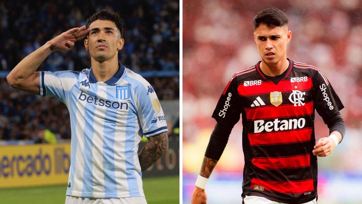 Racing vs Flamengo por la Copa Libertadores | Foto: Racing Club/Flamengo