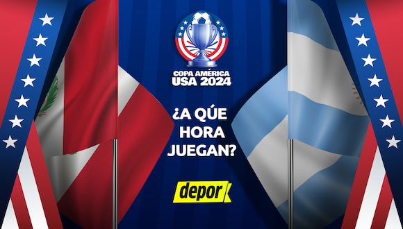 Perú y Argentina se enfrentan por la fecha 3 de la Copa América 2024. (Diseño: Depor)