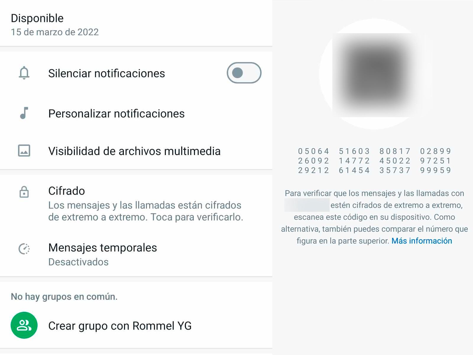 WHATSAPP | De esta manera sabrás si tu conversación de WhatsApp está cifrada o no. (Foto: MAG - Rommel Yupanqui)