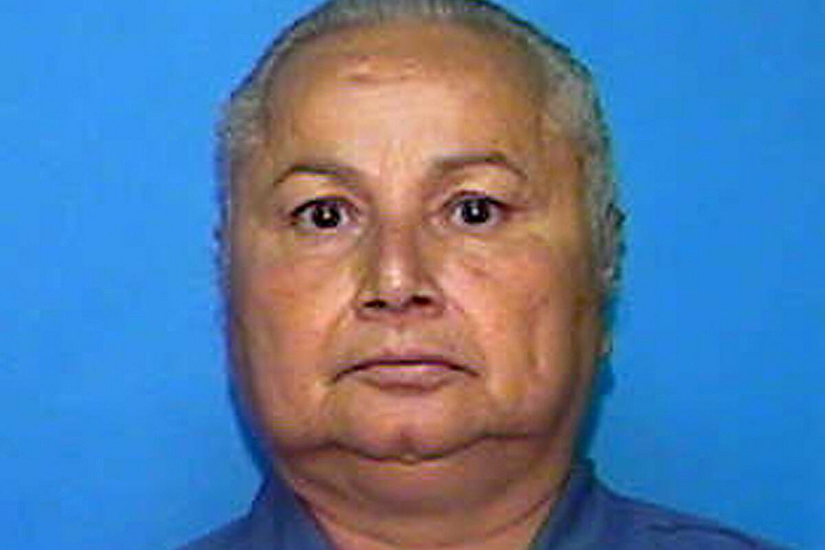 Griselda Blanco en una fotografía policial del Departamento Correccional de Florida obtenida el 6 de septiembre de 2012 (Foto: AFP)