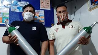 Hinchas de Alianza y Universitario se unen para comprar balones de oxígeno y luchar contra el coronavirus