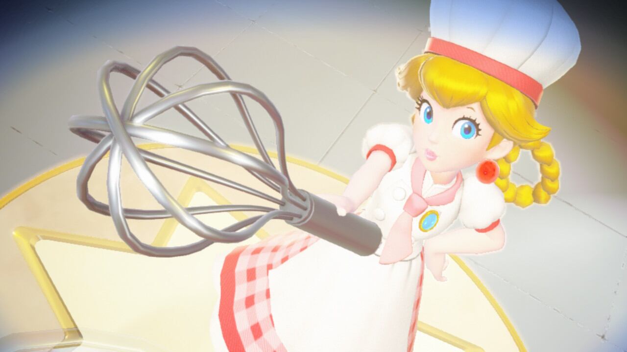 El título de Nintendo se plantea como una obra teatral, en donde el papel protagónico lo tiene la princesa Peach.