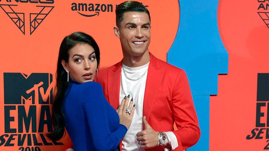 Georgina Rodríguez y Cristiano Ronaldo tienen una relación sentimental desde el 2016 (Foto: AFP)