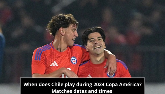 Find out here the date, time and place of each Chile match in the Copa América 2024. (Photo: AFP / Composition)