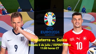 Inglaterra vs. Suiza EN VIVO GRATIS - prórroga: horarios, TV y cómo ver ahora los cuartos de final de Eurocopa 2024