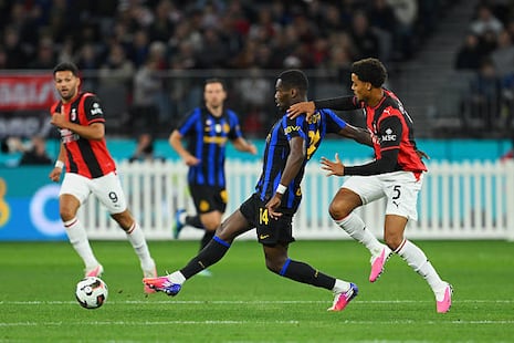 Video, goles y resumen: Milan vs. Inter (1-1), por amistoso internacional