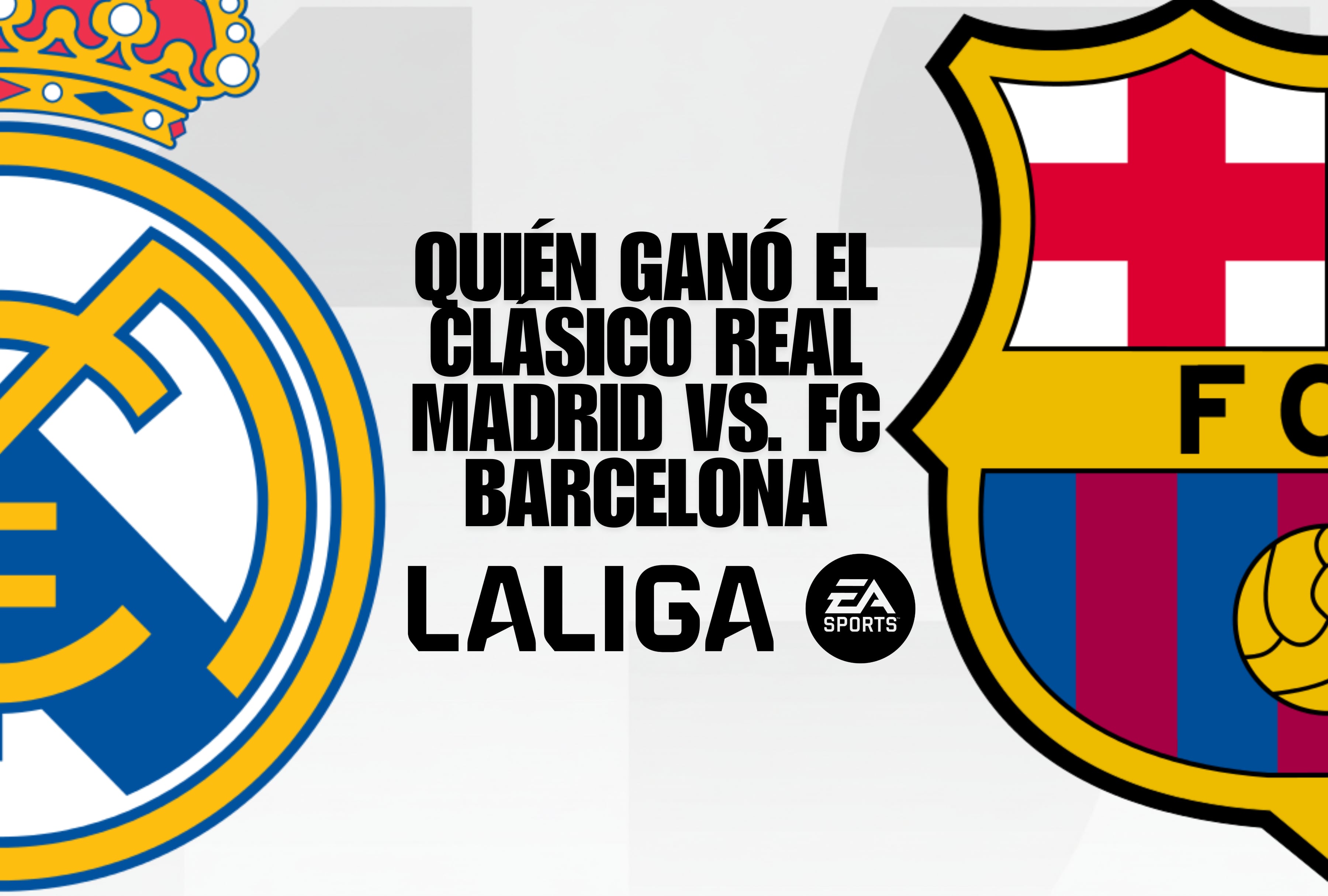 Transmisión en vivo de El Clásico entre Real Madrid y FC Barcelona por LaLiga 2026. Opciones de link para streaming y canales de televisión donde podrá seguir el encuentro en directo desde cualquier lugar del mundo hoy. | Crédito: laliga.com / Composición Mag