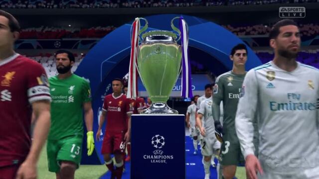 FIFA 19: así se vería la final de la Champions League en el videojuego de EA Sports