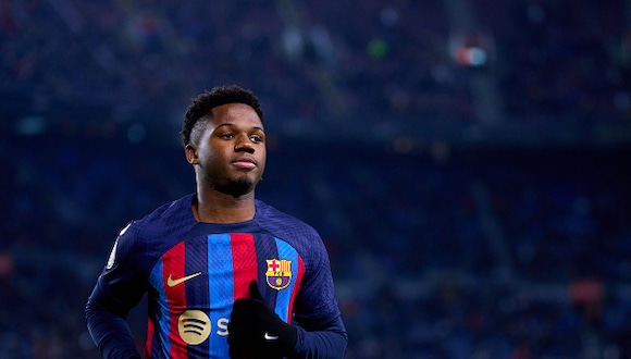 Ansu Fati tiene contrato con el Barcelona hasta mediados de 2027. (Foto: Getty Images)