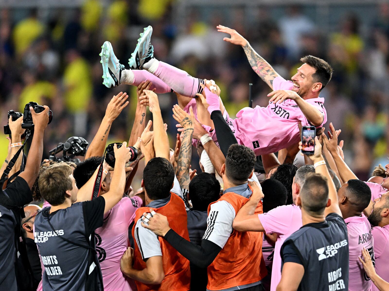Inter Miami es el vigente campeón de la Leagues Cup (Foto: AFP)