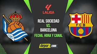Barcelona vs. Real Sociedad: canales de TV para ver transmisión