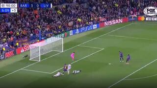 Messi dijo hazte famoso, pero...: el terrible gol que perdió Dembélé que sellaba la clasificación ante Liverpool