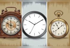 Choose one of the clocks in this image to find out if you are an honest person