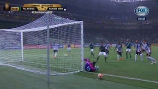 Alianza Lima: Thiago Martins anotó el primero de Palmeiras tras aprovechar la pasividad defensiva íntima