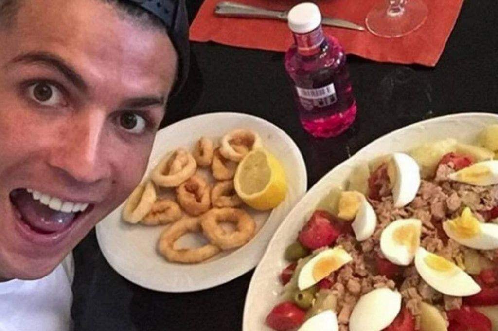 Cristiano Ronaldo lleva una exigente dieta de seis comidas al día.