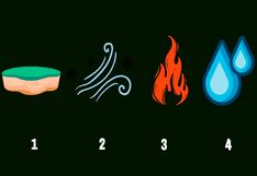 El elemento que sea más natural para ti podrá revelar lo que ocultas en tu interior