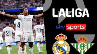 Sky Sports televisó el juego Real Madrid 0-1 Real Betis desde México, por LaLiga 2026-27