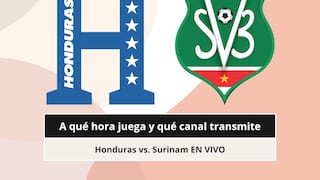 ¿A qué hora juega y qué canal transmite Honduras vs. Surinam EN VIVO hoy por Concacaf Nations League 2026?