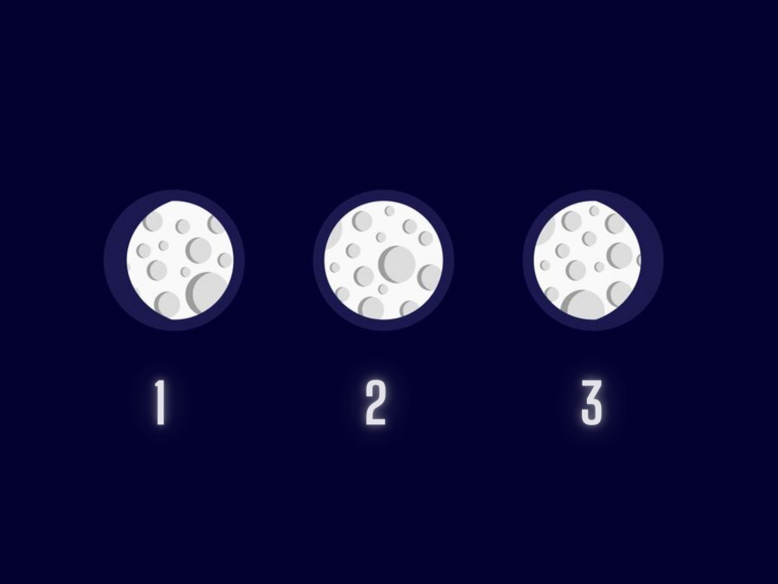 TEST VISUAL | ¿Cuál de estas lunas te parece más atractiva? (Foto: Composición Freepik / Depor)