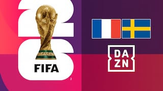 DAZN Mundial transmitió el partido Francia 3-0 Suecia por FIFA World Cup