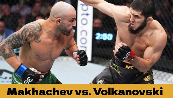 Ver pelea Islam Makhachev vs. Alexander Volkanovski 2 en vivo y en directo hoy vía Star+, FOX Sports Premium y Eurosport Player por la pelea estelar del UFC 294 en Abu Dhabi. (Foto: UFC.com)