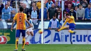 Barcelona vs. Málaga: Lionel Messi marcó un golazo de media tijera