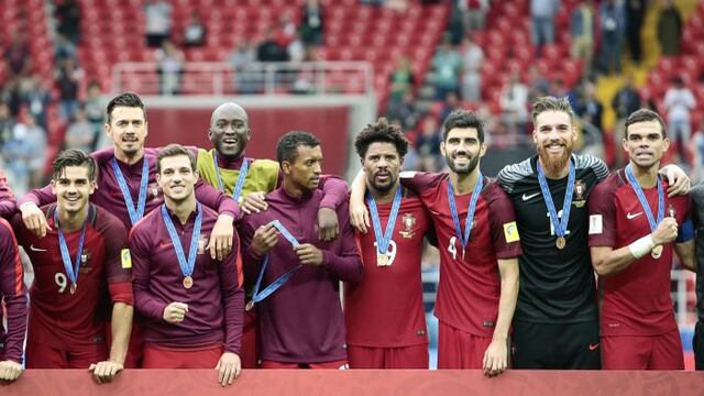 Triunfo por el honor: la alegría de Portugal por obtener el tercer puesto de la Copa Confederaciones 2017
