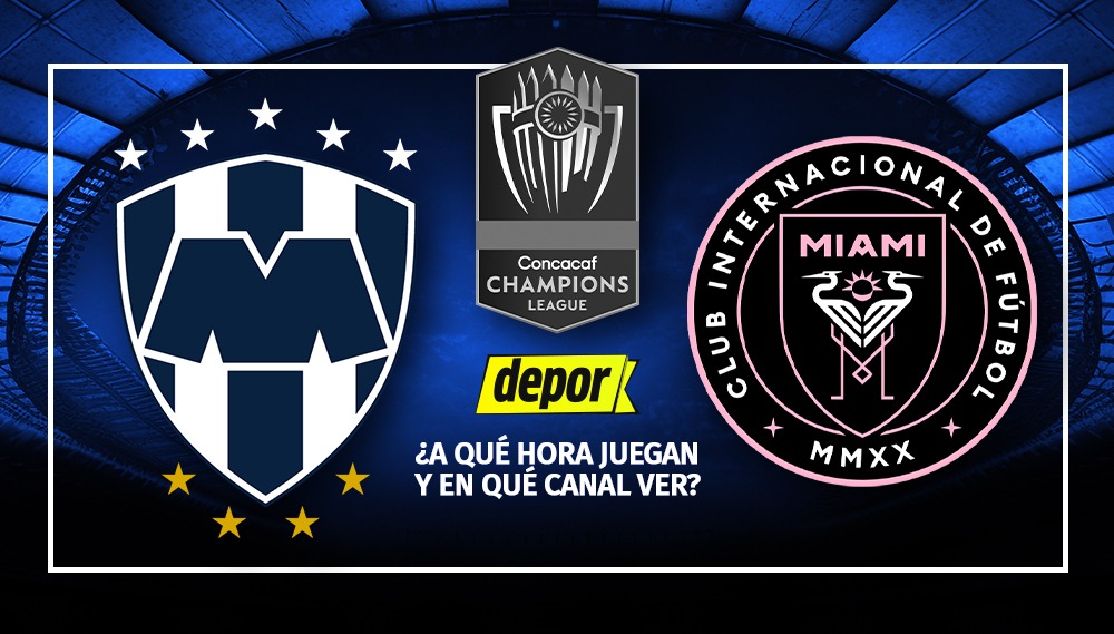 ¿A qué hora juegan Monterrey vs. Inter Miami por los cuartos de final de la Concachampions? (Foto: Depor).