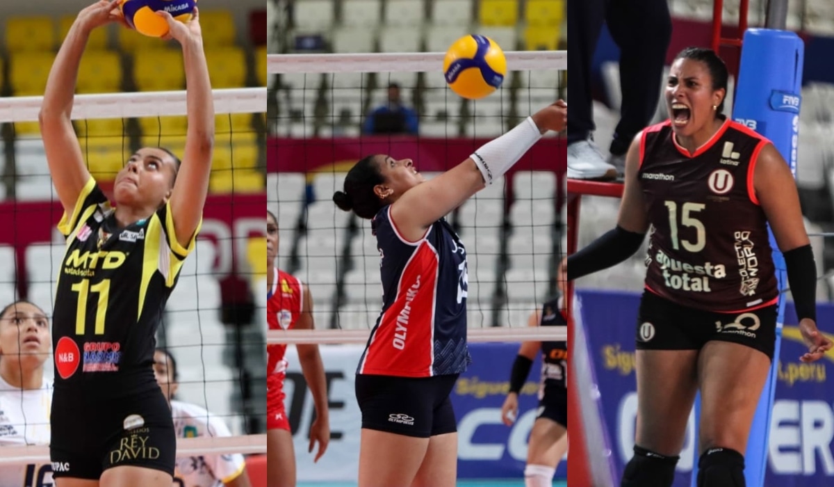 Liga Nacional de Vóley de Perú. (Foto: Composición / LNSV)
