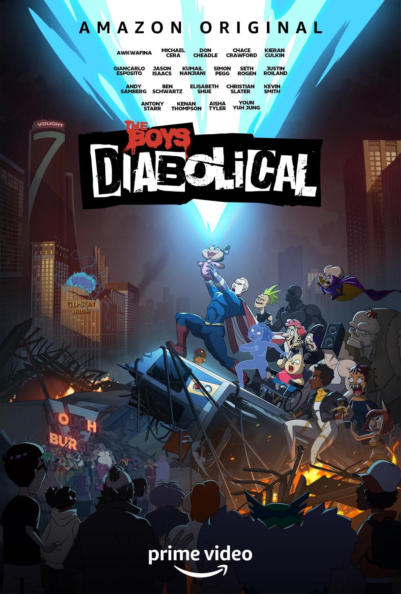 "The Boys Presents: Diabolical" es una serie de antología de superhéroes animada para adultos (Foto: Amazon Studios)