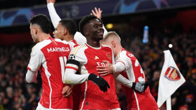 Arsenal vs. Lens (6-0): goles, resumen y video por Champions League