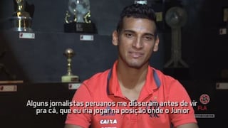 Trauco y una ambiciosa confesión: ponerse a la altura de esta leyenda del Flamengo