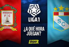¿A qué hora juegan hoy Sporting Cristal vs. Ayacucho FC?