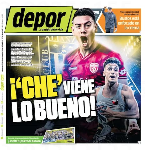 ¡'Che’ viene lo bueno!