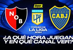 En qué canal ver Newell’s vs. Boca y a qué hora juegan por Liga Profesional Argentina