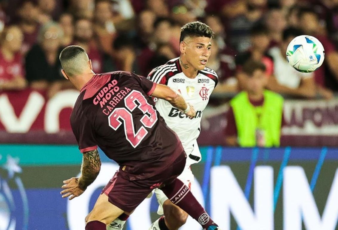 Lanús vs. Flamengo juegan por la Recopa Sudamericana. (Foto: Getty Images)