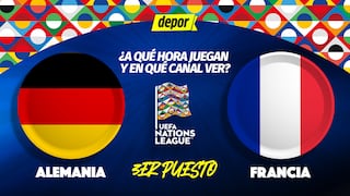 Canales de TV para ver transmisión del Alemania vs. Francia