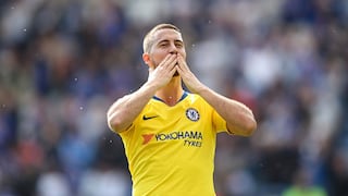 ¿El último partido de Hazard en la Premier? Chelsea igualó 0-0 con el Leicester City